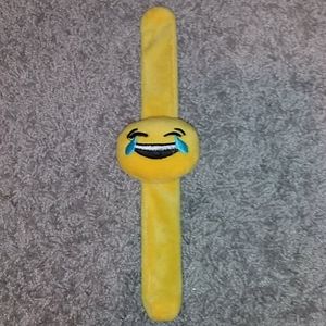 Emoji slap on bracelet
